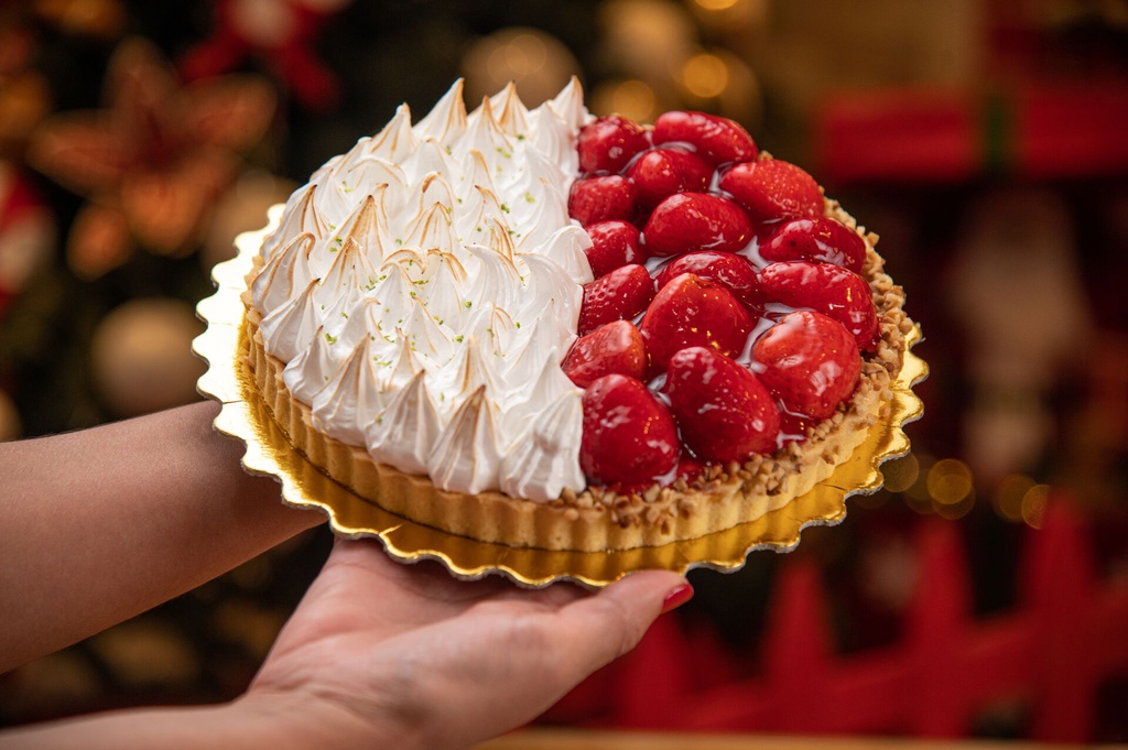 Torta de Morango com Limão