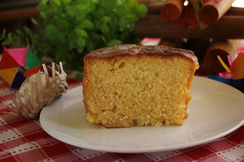 Bolo Fatia Dom Helder de Laranja