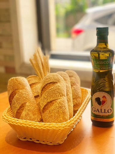 [980] Pão Rústico Integral (02und)