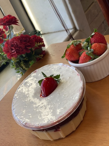 [1236] Sobremesa Gelada de Morango