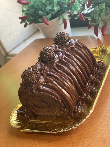 [142] Rocambole de Chocolate